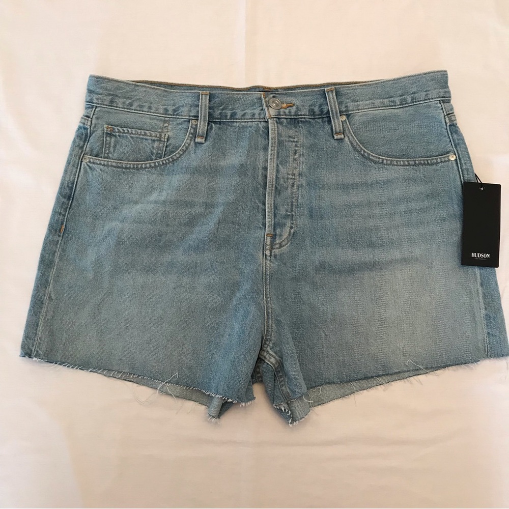Hudson Jeans Light Blue Women Shorts